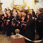 Kostel sv. Josefa, Dělníka, Krásná 1.5. 2025