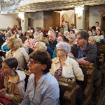 Kostel sv. Josefa, Dělníka, Krásná 1.5. 2025